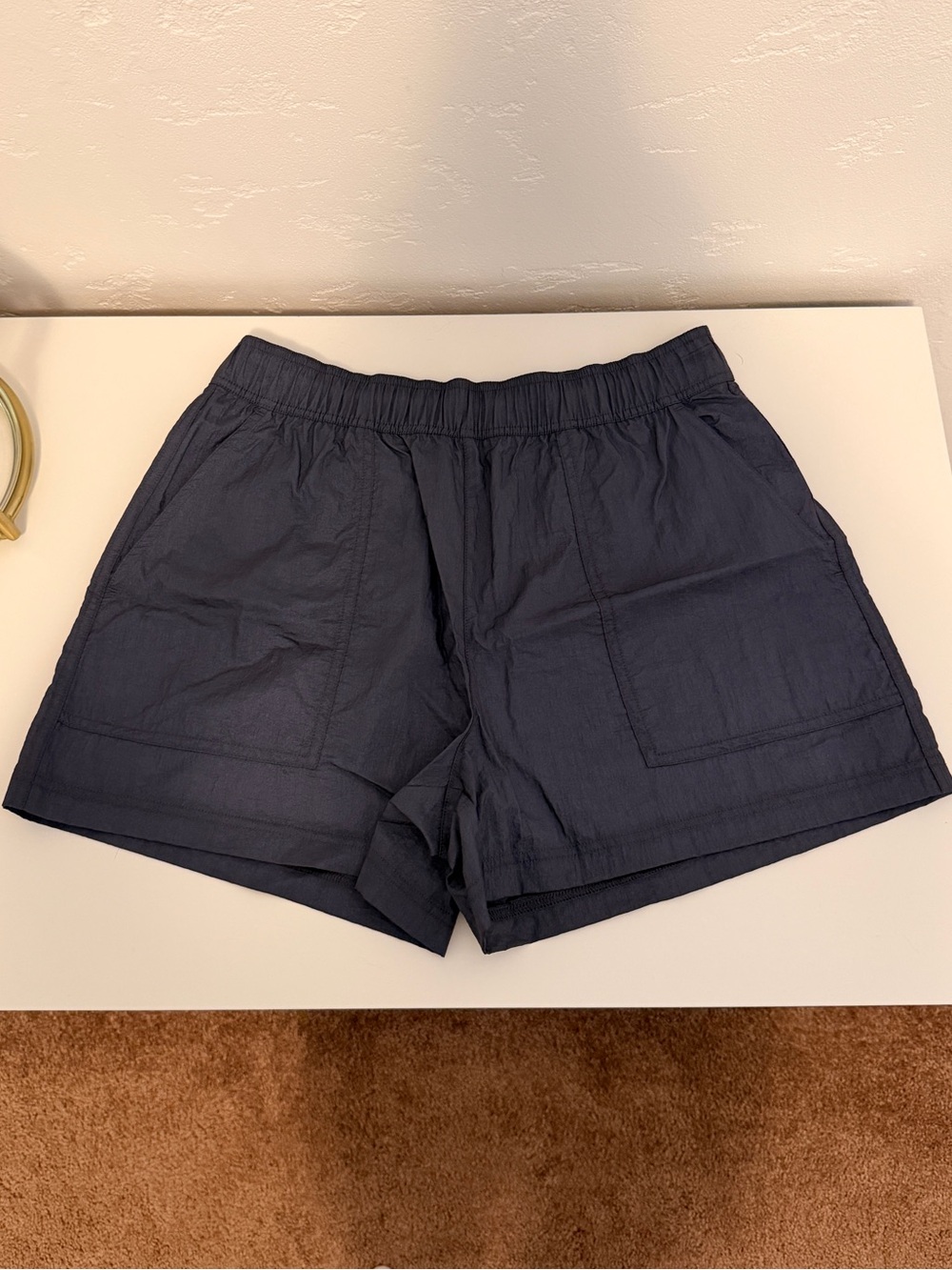 Athleta Lunar Sheen Utility High Rise Short